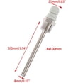 thumbnail image 2 of Lefu 30-200mm Thermowell 304 Stainless Steel 1/2 BSP G Thread for Temperature Sensor, 2 of 5