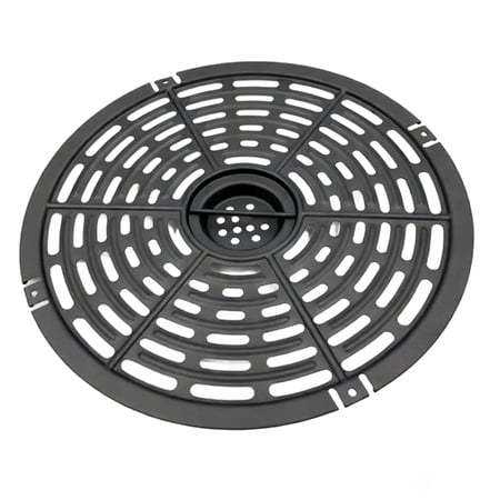 7.9 in / 20 cm Air Fryer Crisper Plate, Metal Air Fryer Accessories, Air Fryer Grill Plate for 3.5L-5.5L Air Fryer, Air Fryer Replacement Crisper Plate