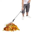thumbnail image 4 of Wchiuoe Retractable Non-slip Handle Leaf Rake, Garden Rake, For Agriculture Yard, 4 of 8