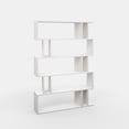 thumbnail image 5 of Ada Home Decor 5 Shelf Bookcase Multiple Tier Open Shelf Modern Book Case, White, 5 of 7