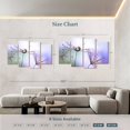 thumbnail image 4 of Elephant Stock Pastel Friends Wall Art - Horizontal Multi Panel Canvas - Living Room Wall Decor - Floral And Botanical Multi Panel - Purple And Pink Decor By Heidi Westum - 75" x 48", 4 of 8