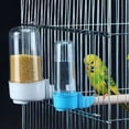 thumbnail image 4 of 2Pcs Parakeet Water Dispenser Plastic Food Container Automatic Feeder for Cage, 4 of 14