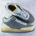 thumbnail image 2 of Ni - ke Jordan Fusion 3 Men's Size 11 Flint Grey Varsity Maize Silver 323626-071, 2 of 5