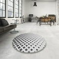 thumbnail image 4 of Ahgly Company Machine Washable Indoor Rectangle Transitional Platinum Gray Area Rugs, 4' x 6', 4 of 7