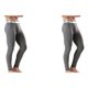 thumbnail image 3 of Sonducket Calzoncillos largos a prueba de frío para invierno, pantalones térmicos, ropa de dormir, dulce regalo, transpirables, duraderos, Grueso-Gris Oscuro 2XL 2Conjunto, 3 of 6