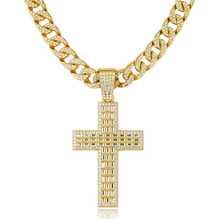 Iced Out 80's Baby Pendant Yellow Gold / No Chain