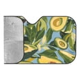 thumbnail image 6 of Awypu Avocado Green Leaves Best UV Ray Visor Protector Windshield Sun Shade for Vehicle SUV Truck 55.12*29.92 in, 6 of 7