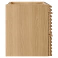 thumbnail image 5 of Modway Render 29" MDF Wood Wall-Mount Bathroom Vanity Cabinet in Oak, 5 of 8
