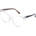 thumbnail image 1 of FEISEDY Trendy Cateye TR90 Blue Light Blocking Spring Hinges Computer Glasses Women B2676, 1 of 6