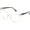 Clear, variant on Trendy Cateye TR90 Blue Light Blocking Spring Hinges Computer Glasses Women B2676
