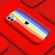 thumbnail image 1 of Funda de silicona Flexible anticaída de color arcoíris para Iphone 12pro Max/11 X Xr Xs 7/8 Plus 6 6s Gao Jiahui unisex, 1 of 2
