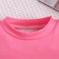 thumbnail image 4 of Edvintorg Toddler Girls Clothes Set Solid Color Short Sleeve Cotton T-Shirt Top Elastic Waist Shorts Summer 2Pcs Outfits Kids Clothes Girls, 4 of 7