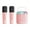 Pink, variant on VANLOFE Wireless Bluetooth Speaker Support Microphone Perfect for singing Clear bass and treble 360° sound Protable Bluetooth Speaker 1500mAh White