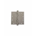 thumbnail image 3 of Prima Decorative Hardware Charnière de Porte en Laiton Noir Mat 6"x 4.5"x 5mm, 3 of 3
