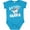 Turquoise, variant on Inktastic Birthday Shark Boys or Girls Baby Bodysuit
