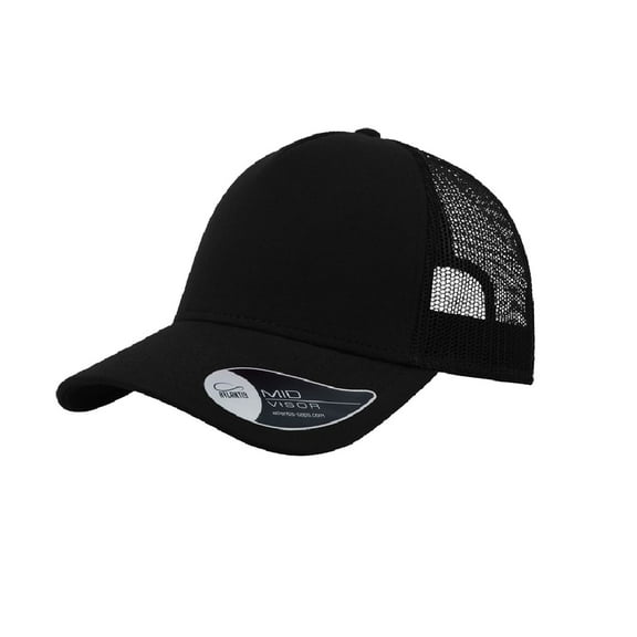 Atlantis Rapper Jersey Mid Visor Trucker Cap