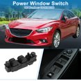 thumbnail image 2 of Interruptor de ventana eléctrica Unique Bargains No.GS1E66350 para el lado del conductor delantero del Mazda 6 2007-2013 en negro, 2 of 7
