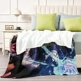 thumbnail image 5 of Jujutsu Kaisen Flannel Blanket Soft Bed Sofa Throw Cozy Lightweight Birthday Gift Cool for Boys, 5 of 8