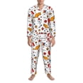 thumbnail image 4 of Kll Canada Day Sleepwear Mens Flannel Pajamas,Long Cotton Pj Set, 4 of 9