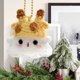 thumbnail image 1 of Ganfancp Fantasma Pequeño Tejido a Mano Colgante Bonito Bolsa Colgante Coche Regalo Ofertas Flash 1X Dije de Punto, 1 of 6