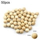 thumbnail image 1 of Bola Redonda De Madera Bolas De Madera Dura Redondas Naturales Sin Terminar Para Manualidades Y Proyectos De Bricolaje 50 Pcs Moyic HA022595-00, 1 of 7