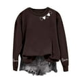 thumbnail image 6 of Sweatshirt for Women Valentines Day Trendy Comfortable Heart Printed Plus Size Casual Loose Pullover Blouse Tops S-2XL, 6 of 6