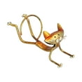 thumbnail image 3 of Wine Rack Cat Shape Statue Artwork Metal Statuette Decoration Modern Animal Modeling Craft Wine Holder, 3 of 23