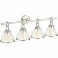 thumbnail image 2 of Kohler Lighting Terret 4-Light Nickel Vanity Light, 2 of 2