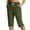 Army Green, variant on LIaqionyy Women's Shorts Drawstring Elastic Waisted Knee Length Workout Yoga Athletic Sweat Short with Pockets