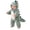 j117-Green, variant on LIIPEE Baby Cartoon Dinosaur Zip Up Jumpsuit Boys Girls Fall Winter Long Sleeve Fuzzy Hooded Romper