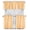 Mustard Yellow, variant on Native Fab Gingham Check 3 Pieces Window Curtain Tiers 26"x36" and Valance 54"x18" Set - Rod Pocket - Semi Sheer - Farmhouse Curtain for Kitchen, Cafe, Bathroom, Living Room - Blue and White