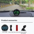 thumbnail image 4 of G13 GPS para AutomóVil Head-Up Display HUD VelocíMetro Reloj Digital HD Head-Up Universal, 4 of 5