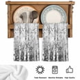 thumbnail image 5 of Grey Forest Kitchen Towels Set of 1, Modern Oil Painting Art Absorbent Dish Towels for Kitchen, Microfiber Hand Towel, Quick Drying Tea Towel for Cleaning Decorative Dishcloths, 5 of 7