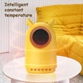 thumbnail image 4 of Calefactor a batería Fuebueo de 800 W, calentador portátil de cerámica, ideal para el hogar, el dormitorio, la oficina y la cocina., 4 of 8