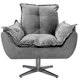 thumbnail image 1 of Sillón Odette B base de metal - Gris oscuro WEIK Odette, 1 of 5