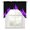 Purple, variant on Abstract Green Flame Kitchen Curtains Swag Valance for Windows/Bathroom/Cafe, Flickering Fire Pattern Black Rod Pocket Drape Panel Swag Curtains Valance for Bedroom/Living Room 56"x36"