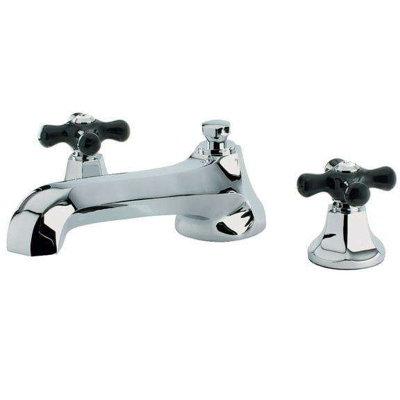 Kingston Brass KS4301PKX Duchess Two-Handle Deck Mount Roman Tub Faucet, Polished Chrome