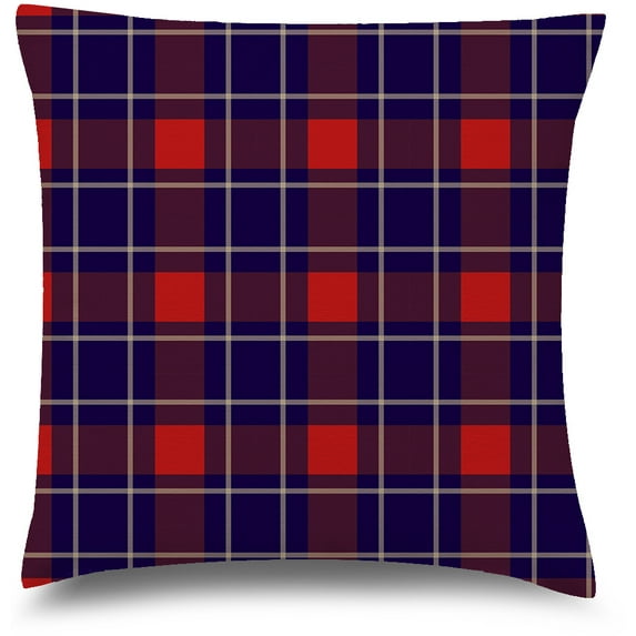 Awkward Styles Christmas Pillow Covers Christmas Decoration Throw Cushion Case Xmas Plaid Decorative Pillow