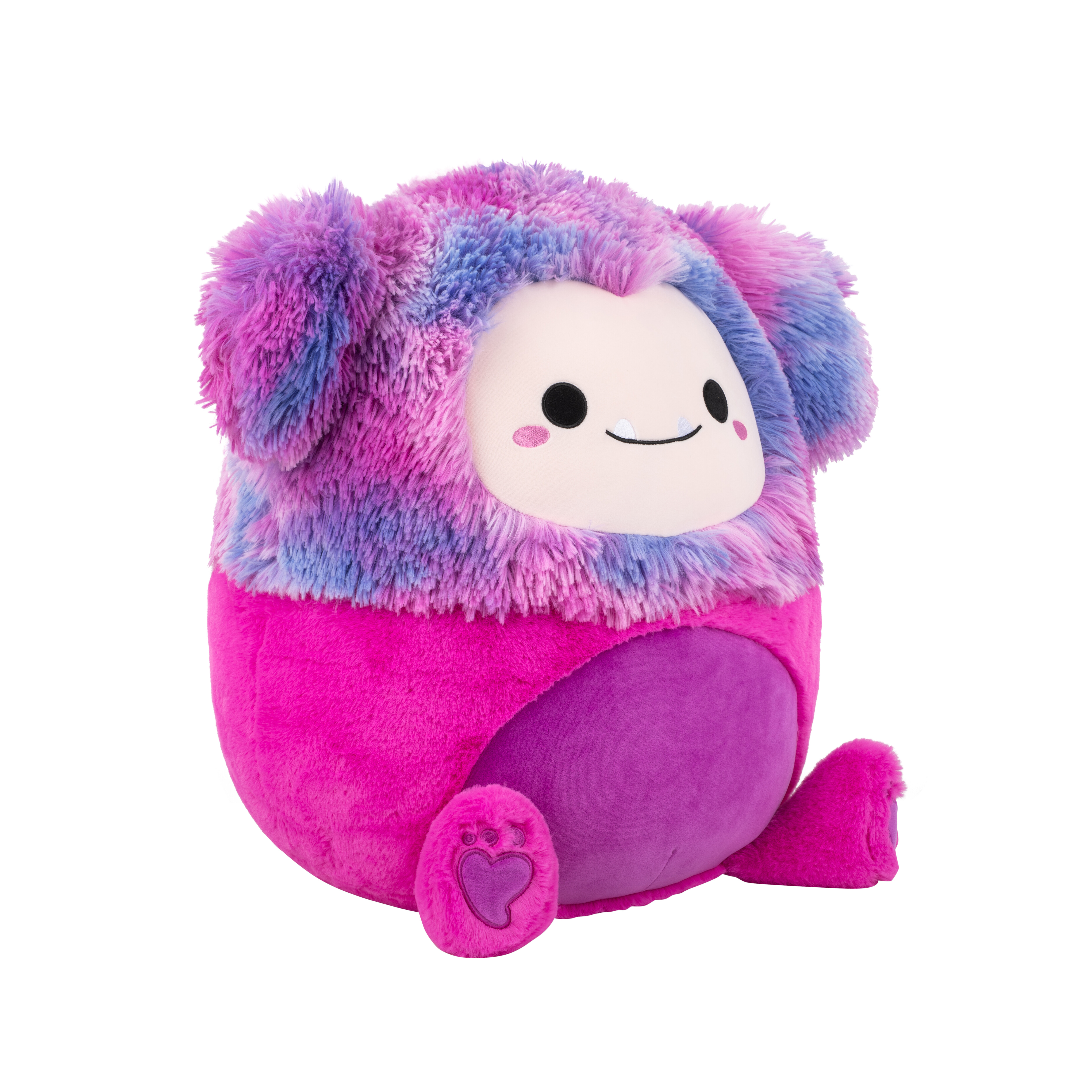 Squishmallows FuzzAMallow Official 16 inch Woxie the Magenta Bigfoot - Child's Ultra Soft Stuffed Plush Toy