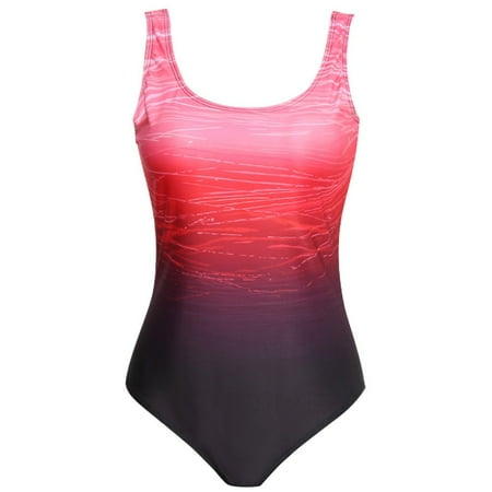 Zuesphe Swim Suits for Women 2025 Plus Size One Piece Womens Bikini Sets High Waisted Womens 2 Piece Modest Swimwear Beachwear Women Red Vintage Padded Push up Clearance Sales
