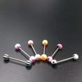 thumbnail image 4 of GKNET 10/30/50 PREMIUM Tongue Nipple Ear Rings BARS BARBELL BODY PIERCING Delicate Jewelry -50PCS, 4 of 8