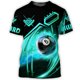 thumbnail image 3 of Love Billiards Snooker Fitness T Shirt 3D Print Gym Clothing Men Shirts Fashion Streetwear T-shirt Funny Unisex Short Sleeve Top, 3 of 5
