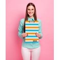 thumbnail image 3 of Printtoo Personalized Clipboard For Students Classroom School and Office Use Hardboard Letter Size w/ Low Profile Clip w/ Free Marker & Eraser,Stripes-9x15 Inch, 3 of 5