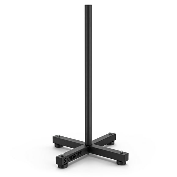 Synergee Olympic Weight Plate Rack. Stackable Weight Rack. Holds 2” Plates for Powerlifting and Olympic Weight Lifting. Gym Storage Home, Garage & Commercial