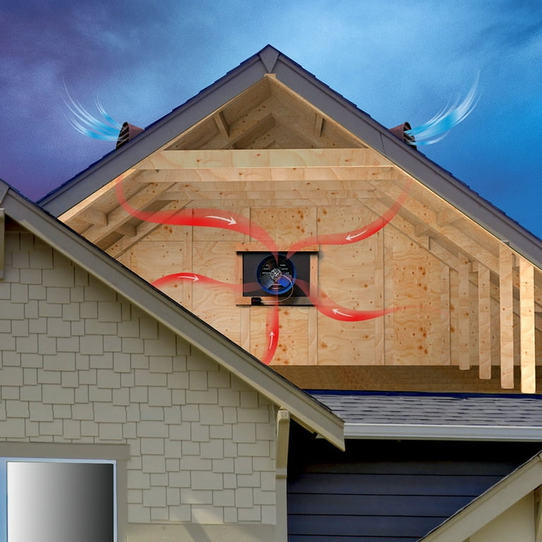 Gable 2024 attic fan