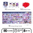 thumbnail image 2 of Juego de bingo AQUARIUS Peanuts Charlie Brown Christmas Family, 2 of 7