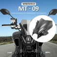 thumbnail image 3 of Visera de repuesto para parabrisas de motocicleta compatible con MT 09 MT09 2021-2022 Zulema Parabrisas de motocicleta, 3 of 8