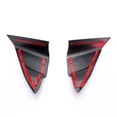 thumbnail image 4 of For Toyota For Camry 2018-2024 A-Pillar Front Door Triangle Red Cover Trims ABS, 4 of 9