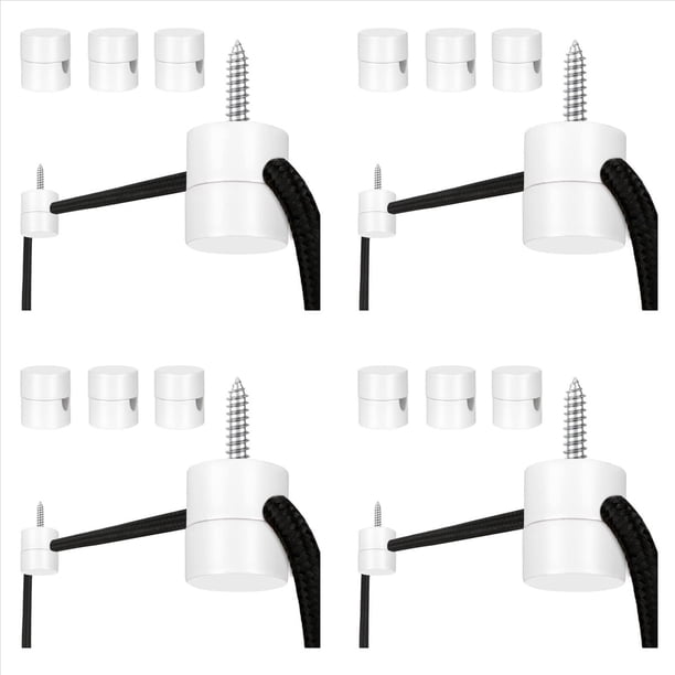 Paquete de 12 de Techo para Luces Colgantes de Techo, Gancho de Luz Colgante para Lámpara de Techo, de Techo, Lámpara de Bricolaje