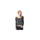 thumbnail image 1 of Aeropostale - Camiseta con adornos de tela para mujer, talla XL, color negro, 1 of 2